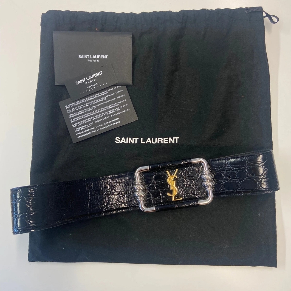Saint Laurent Belt
